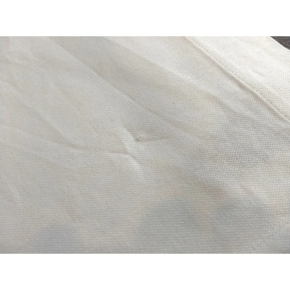 Pottery Barn Tablecloth 100% Cotton Solid White 52